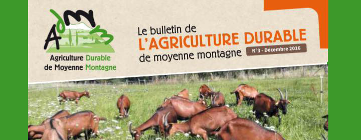 Edito Bulletin de l’Agriculture Durable de Moyenne Montagne